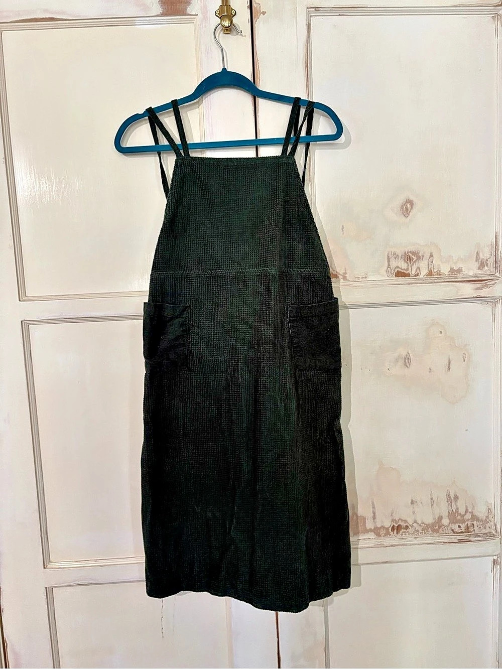Earth Tones Green Maxi Dress